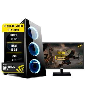 Pc gamer proc desk intel 1700 core i5-12º rtx 3050 8 gb 16gb