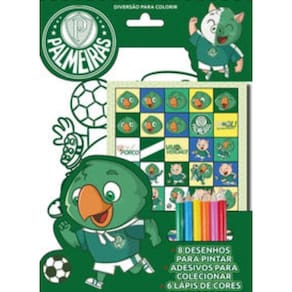 Palmeiras: Diversão Para Colorir