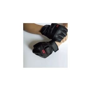 Luvas de ginástica, pulseira de couro para musculação e fitness