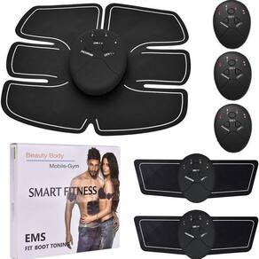 Tonificador aparelho muscular abdominal estímulos elétricos