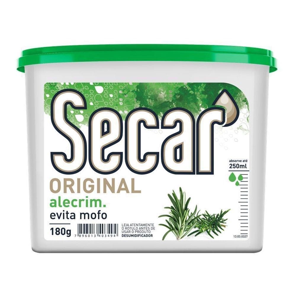 Anti mofo secar  4x180g - alecrim