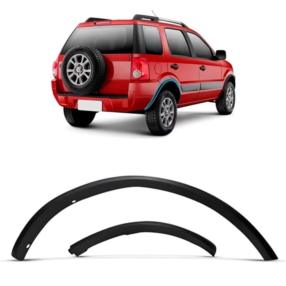 Moldura roda ecosport traseira 2003 a 2012 completa