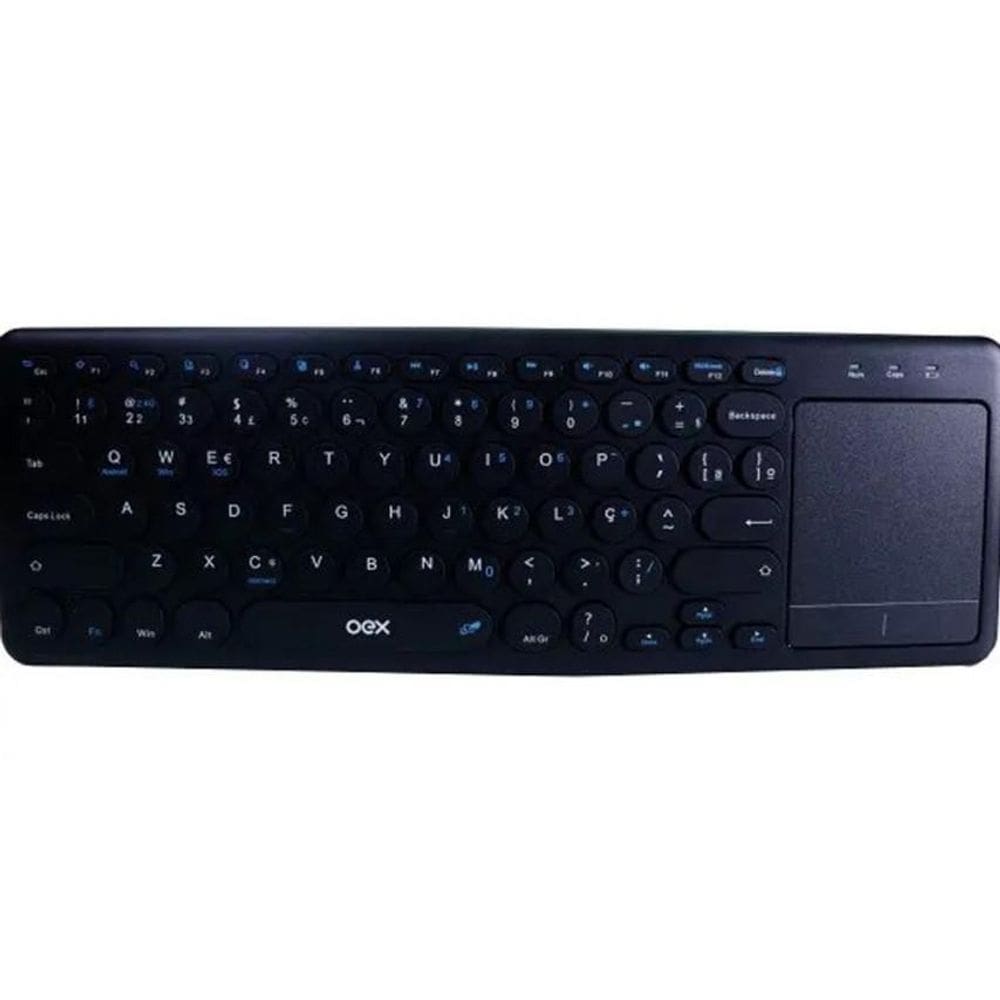 Teclado bluetooth e wireless reference tc509 oex abnt2 slim
