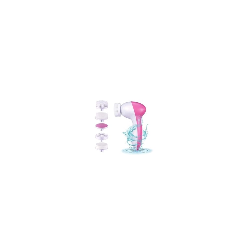 Massageador facial 5 em 1 com 5 cabeças de escova para todos os tipos de pele