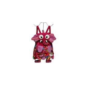 Mochila de lona vintage Animal Designs Elephant para meninas