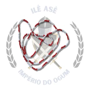 Guia De Missanga Chinesa-Branco/Vermelho