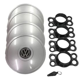 Calotas miollo vw saveiro aro 14 2009/2012 tradicional prata