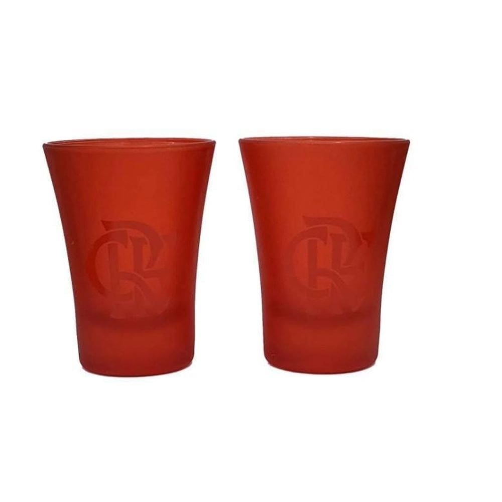 Copo prime shot vermelho almix 60ml do mengão