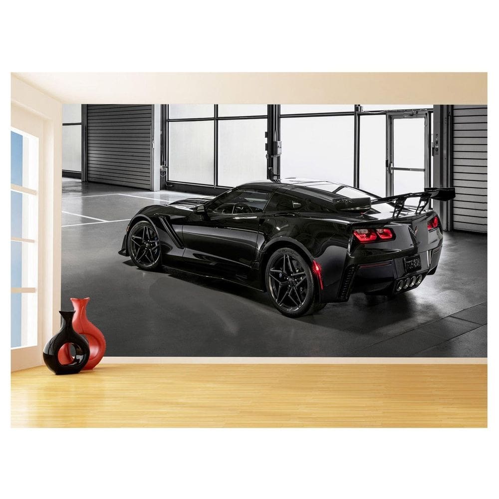 Papel De Parede Carro Corvette Chevrolet Chevy 3,5M Car38