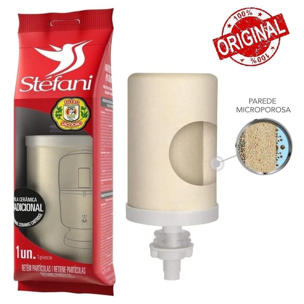 Vela refil para filtro de barro stéfani são joão tradicional