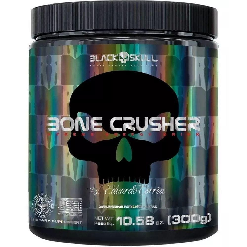 Bone crusher 300g - black skull - blackberry lemonade