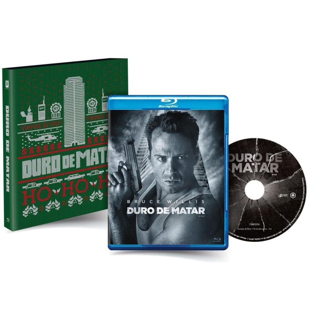Blu-ray duro de matar - bruce willis - ed. com luva
