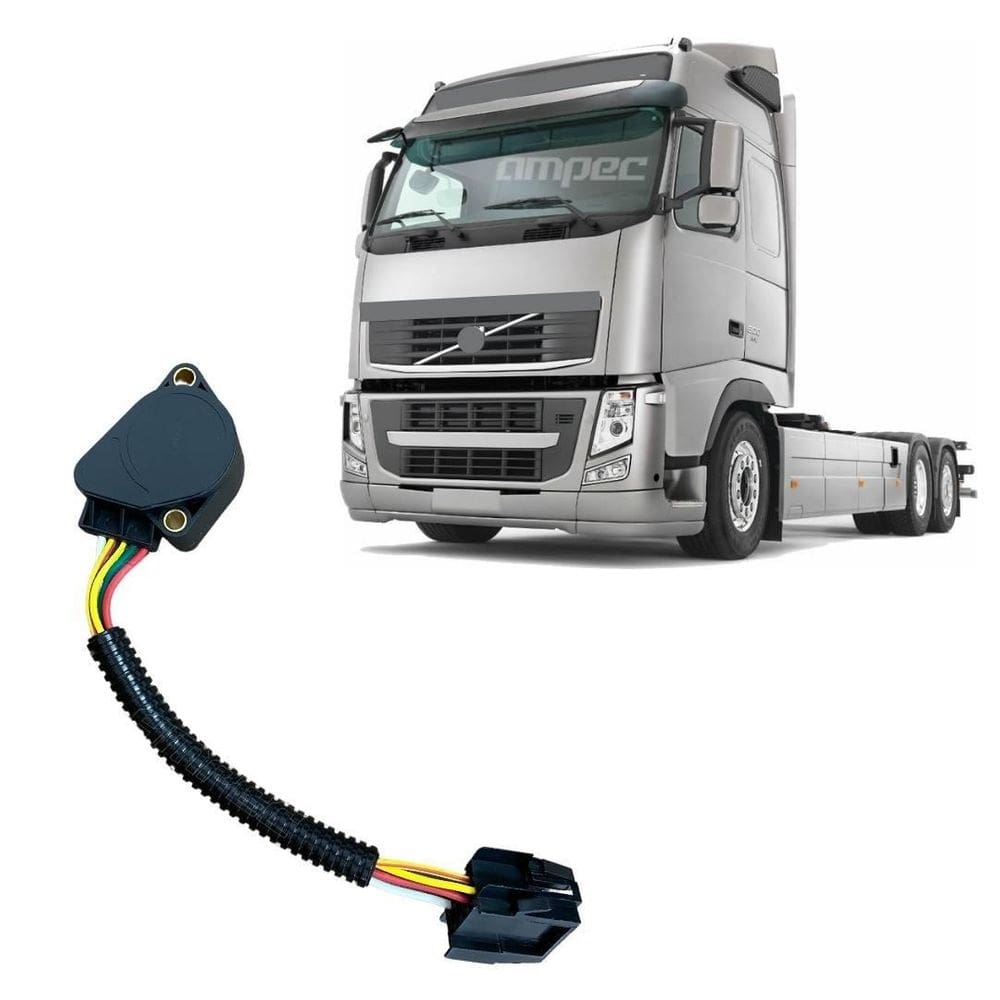 Sensor pedal acelerador compatível volvo fh nh modelo antigo