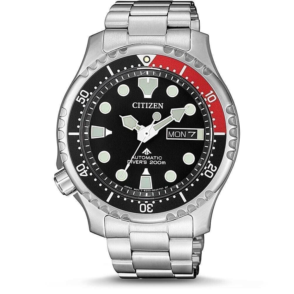 Relógio de pulso citizen promaster marine black ny0085-86e