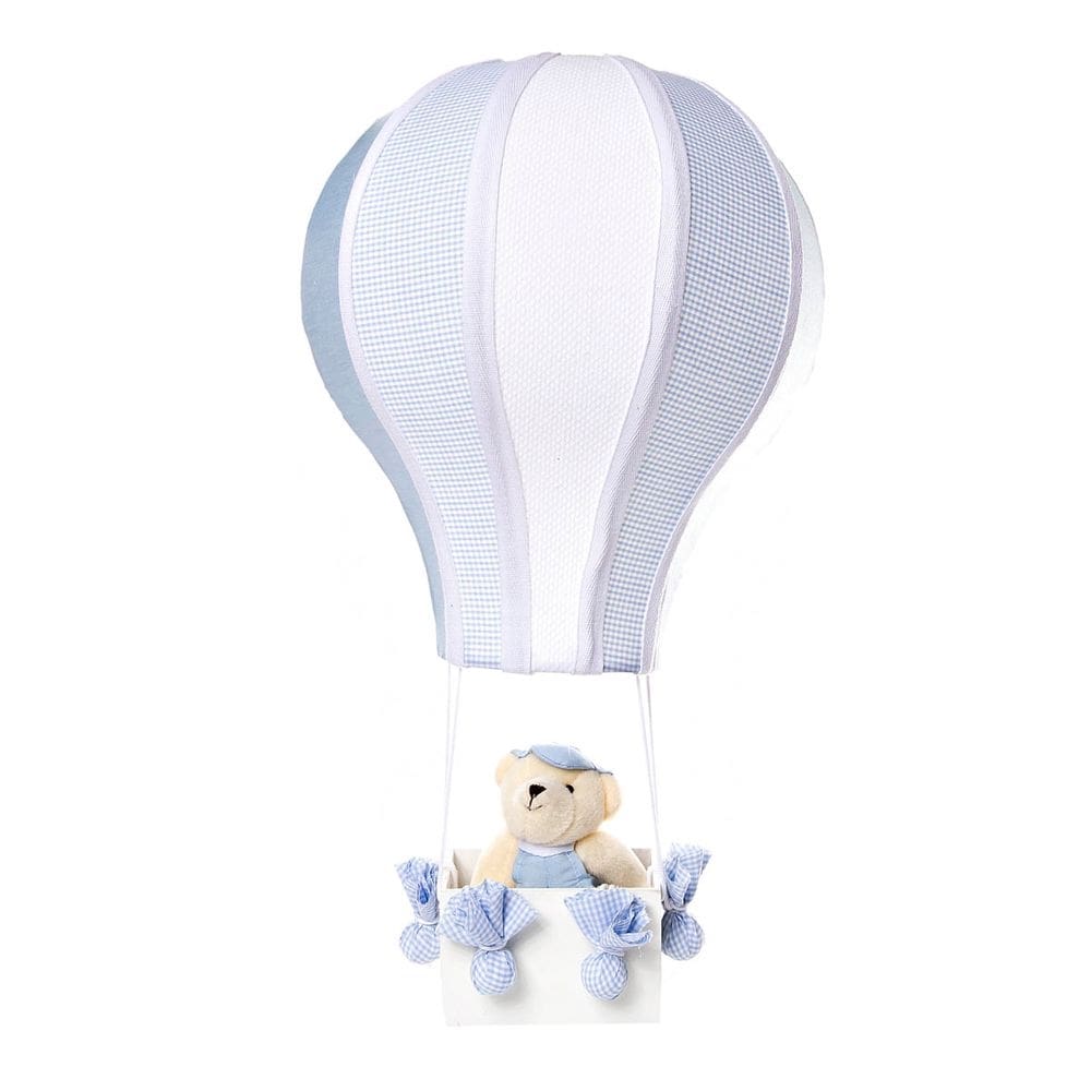 Meio balão urso azul quarto bebê infantil menino