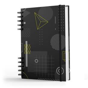 Caderno de anotações -200 pg- coleção geo - elementos