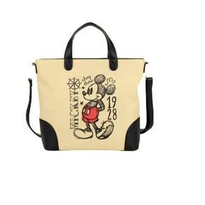 Bolsa mickey mouse ombro tipo sacola disney canvas