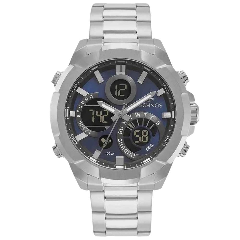Relogio technos masculino performance ts prata w23721aac/1a
