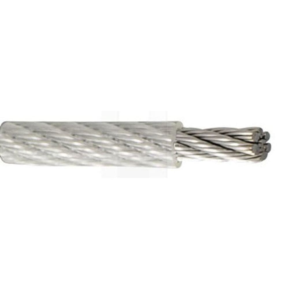 Cabo de aço 3/16 revestido com pvc 25 metros