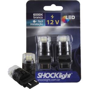 Par Lâmpada Led T25 2 Polos 3157 16 Leds Shocklight - SLL-123157-BC