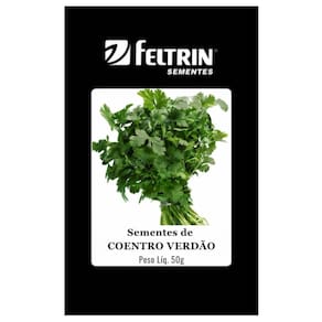 Sementes de Coentro Verdão (50g) FELTRIN