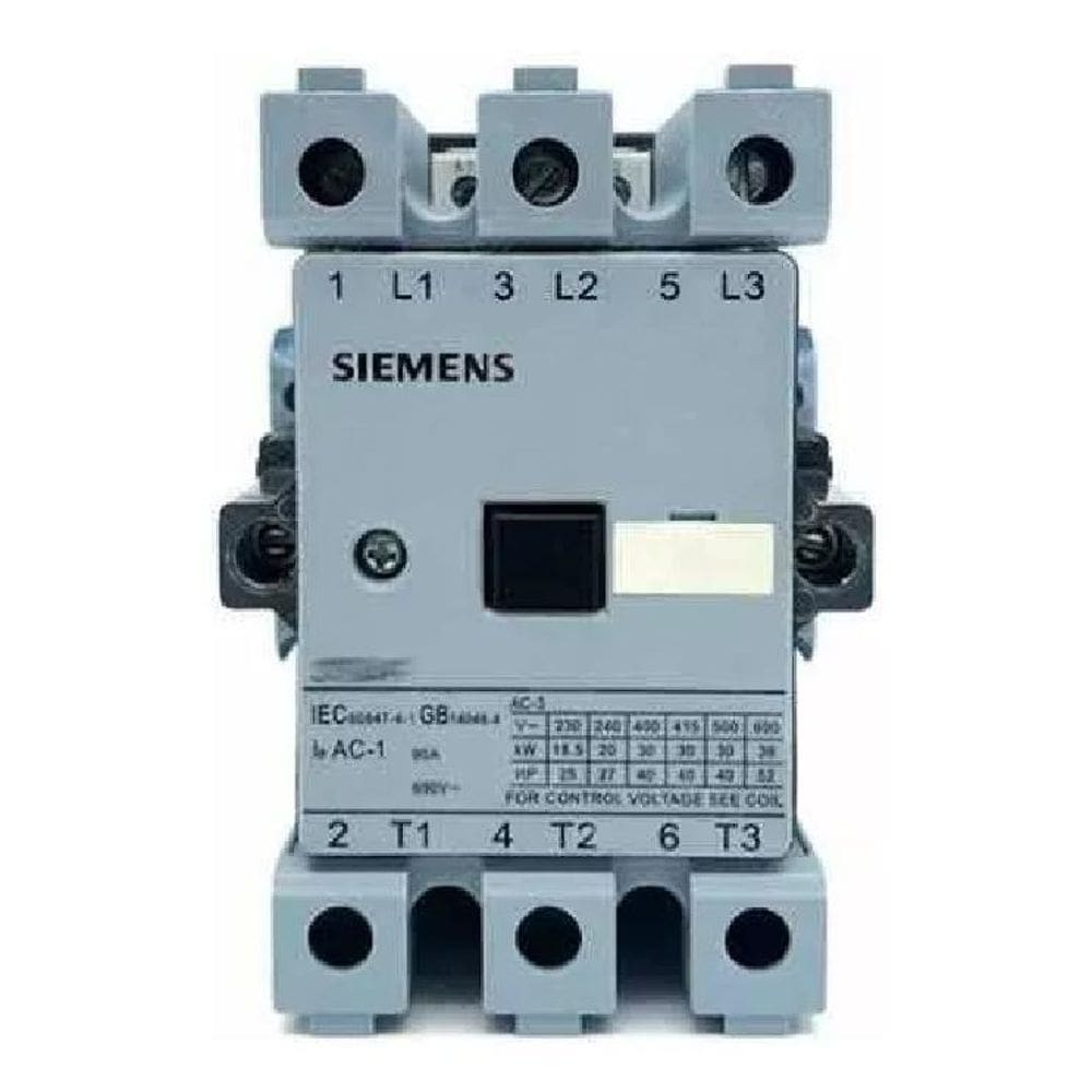 Contator 220 v 50/60 hz 75 a 3 ts48 22-0 an2 siemens