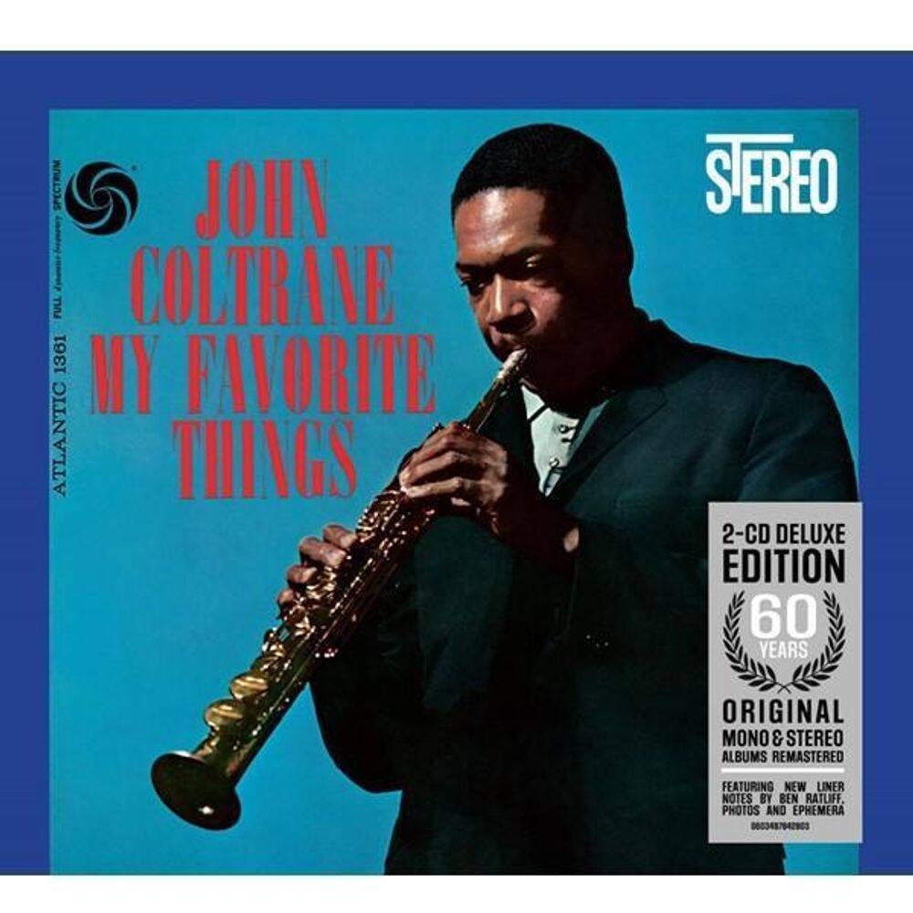 Cd john coltrane - my favorite things  60th anniv - 2 cds