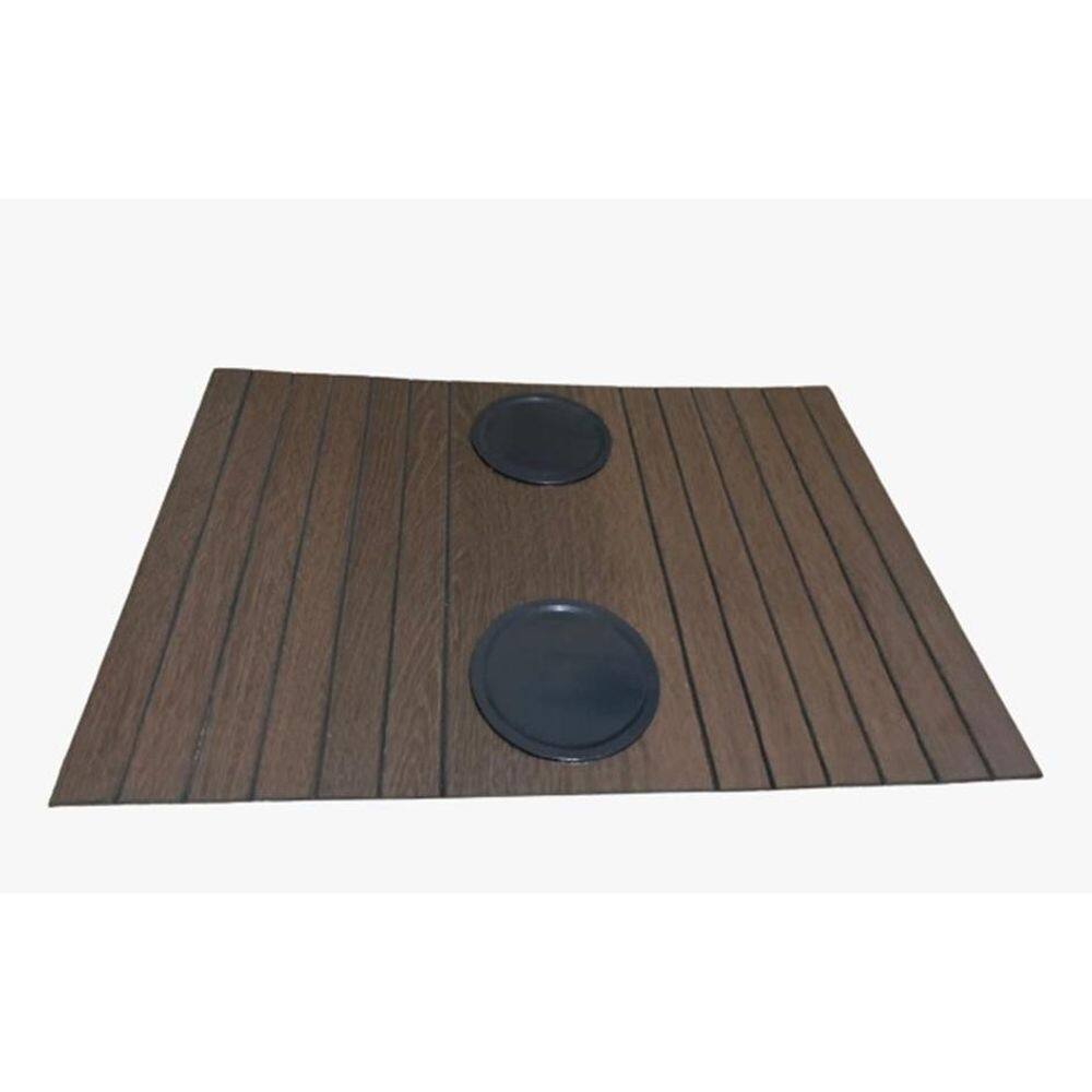Esteira Flexível - Porta Copos Braço Sofá - 4Mm - Cor Café