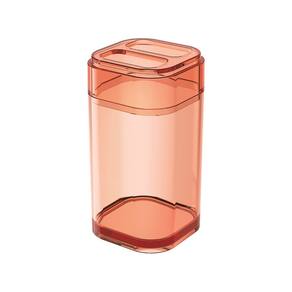 Porta Escova de Dente Coza Splash Coral Sunny