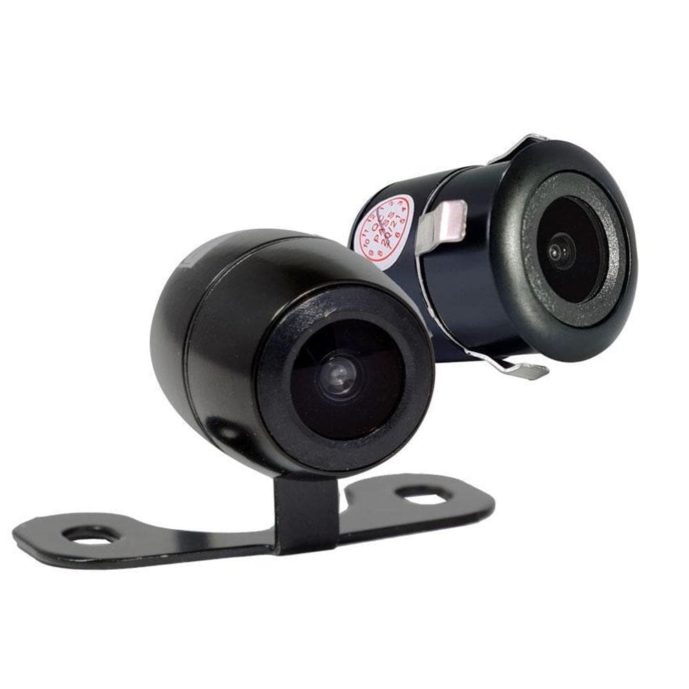 Câmera de ré ou frontal veicular 2x1 roadstar rs-201br plus