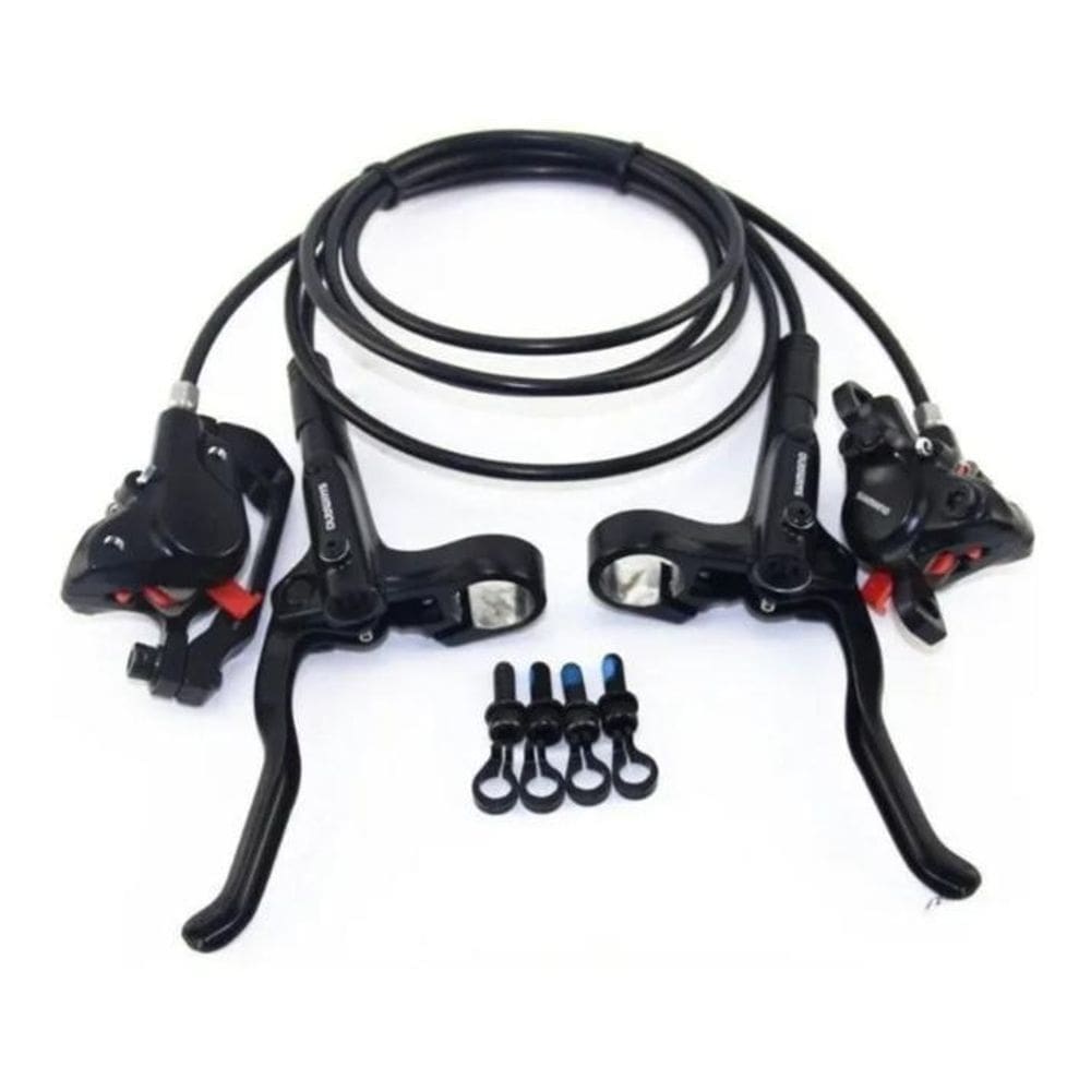 Freios a disco hidráulico t/d shimano altus mt200 par