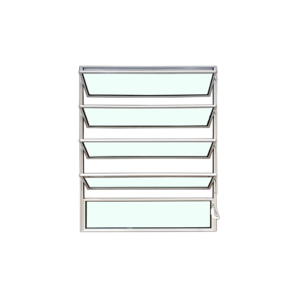 Vitro Basculante Branco 100 X 80 Vidro Liso