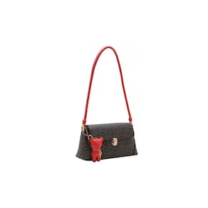 Bolsa feminina chenson monograma ombro café
