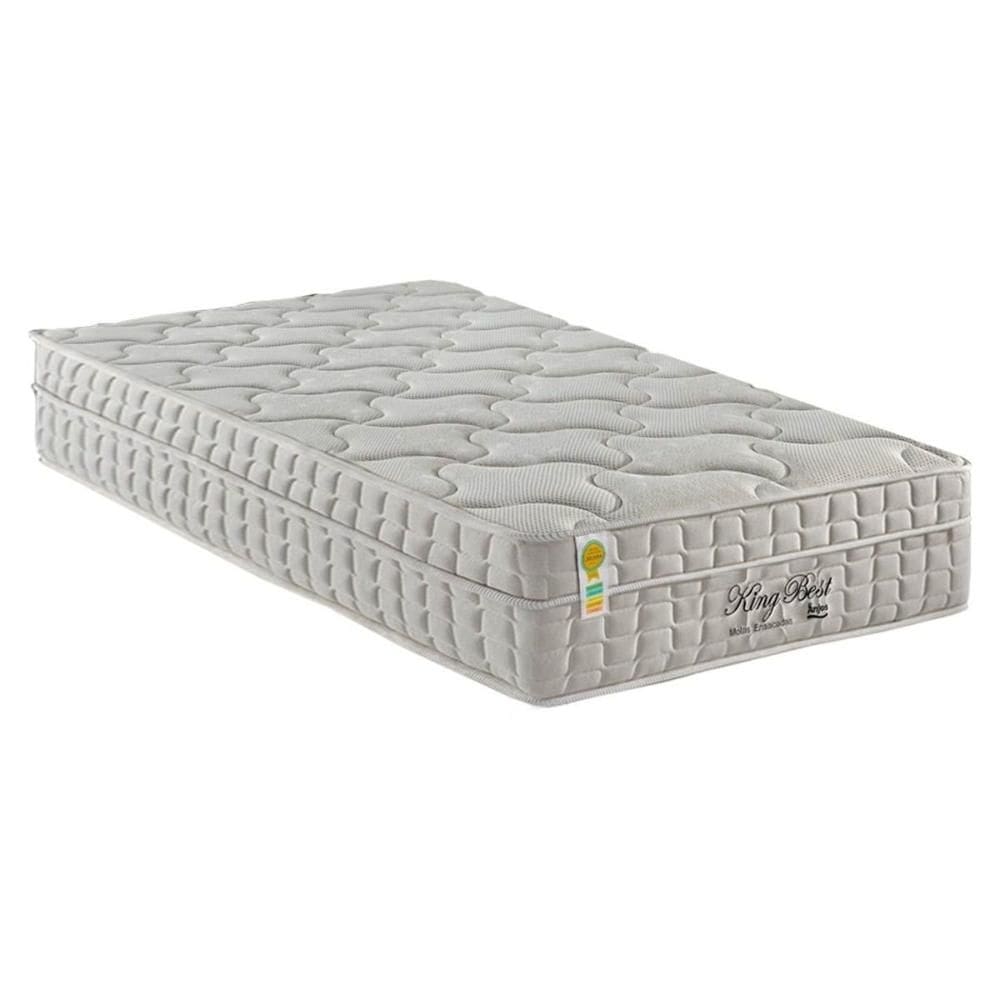 Colchão Solteirão Molas Ensacadas MasterPocket King Best New Euro Pillow Clean (96x203x28) - Anjos