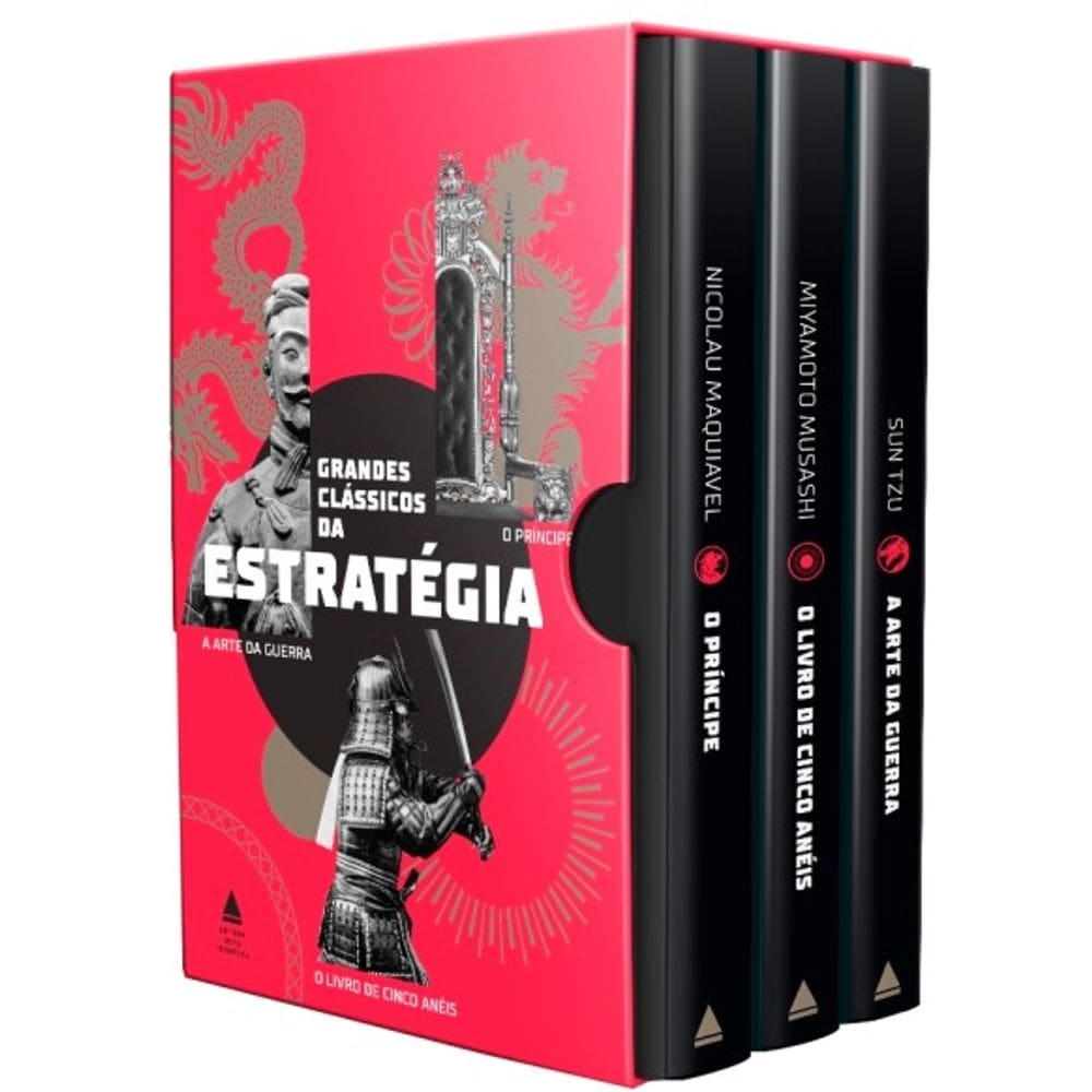 Box - Grandes Classicos da Estrategia - 3 Volumes - o Principe - o Livro de