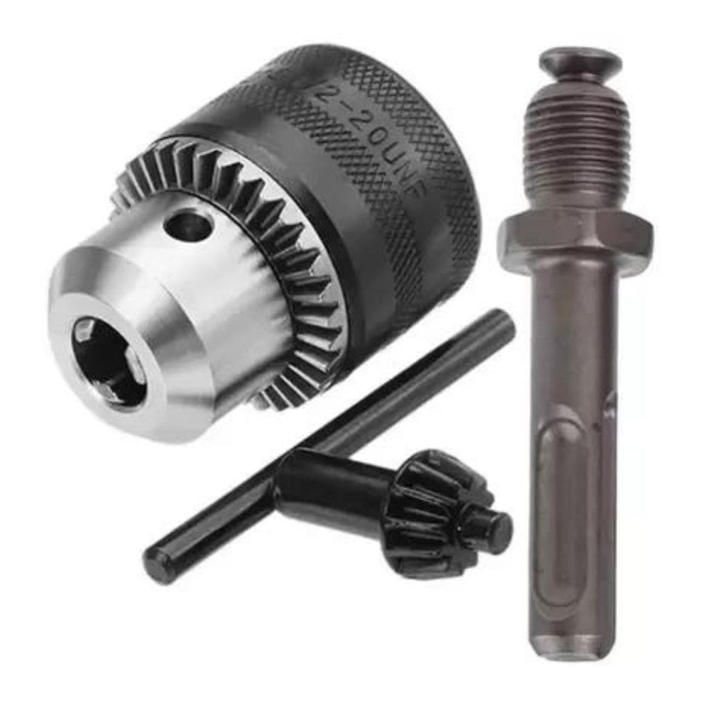 Mandril Para Furadeira Adaptador 1/2 Sds Plus Adaptador 3Pçs