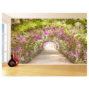 Papel De Parede 3D Estrada Caminho Paisagem 3,5M Nes118
