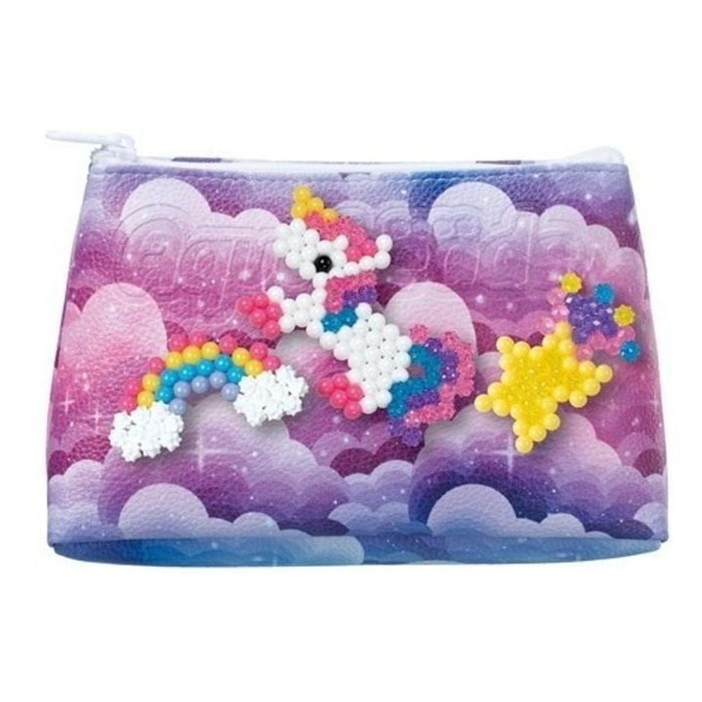 Aquabeads pouch unicórnio com bolsinha linda epoch