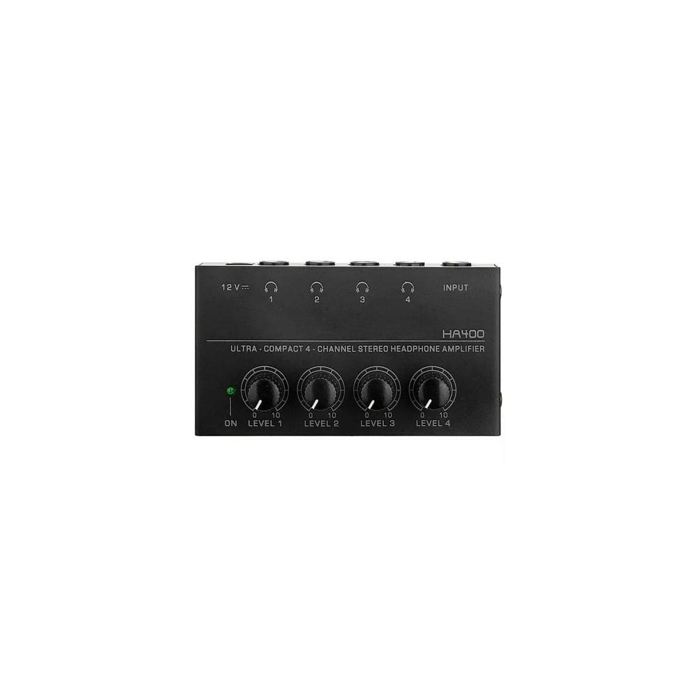Amplificador de fone de ouvido HA400 Small 4 Channel Stereo