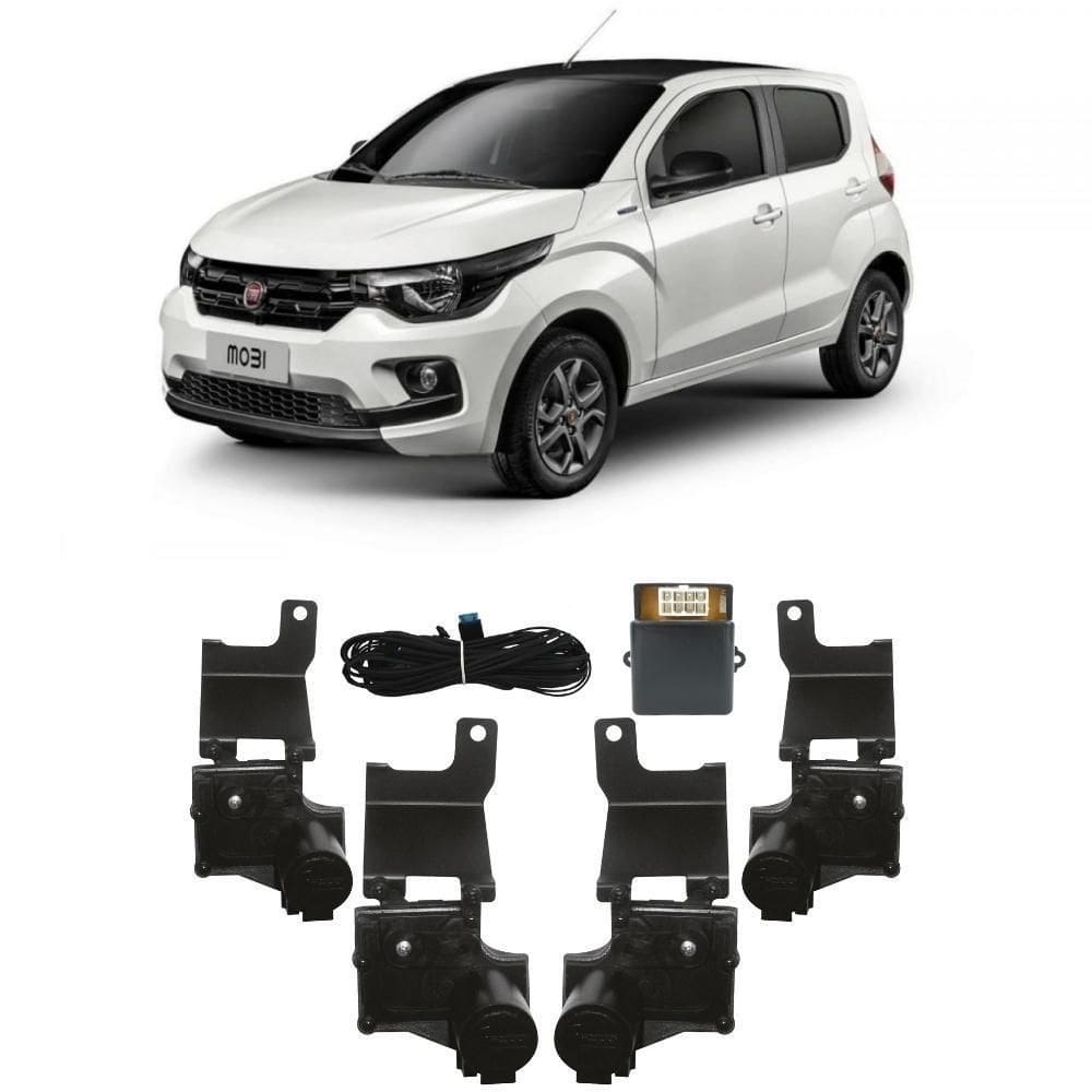 Trava elétrica fiat mobi 2000 a 2018 4 portas tragial