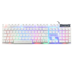 Teclado gamer branco evus tc-10w
