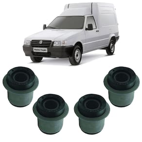 Kit borracha bandeja traseira fiorino furgão 1986 1987 1988