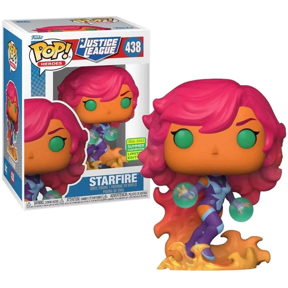 Funko pop justice league starfire sdcc 2022 438