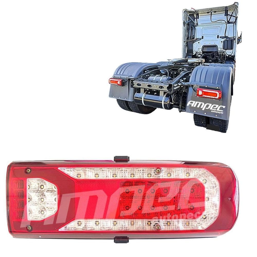 Lanterna traseira mb mercedes novo actros axor direito led