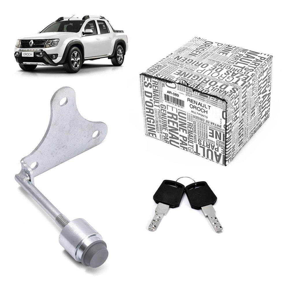 Trava estepe antifurto  renault duster oroch 2021