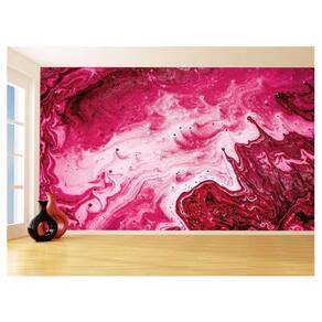 Papel De Parede 3D Estilo Marmore Tintas Cores 3,5M Mbr143