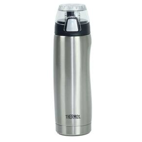 Squeeze Térmica Com Tampa Thermos Havaí Prata 530Ml 16H Frio