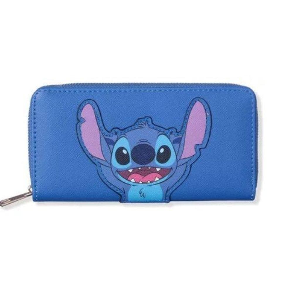 Carteira feminina de mão 3d - stitch disney
