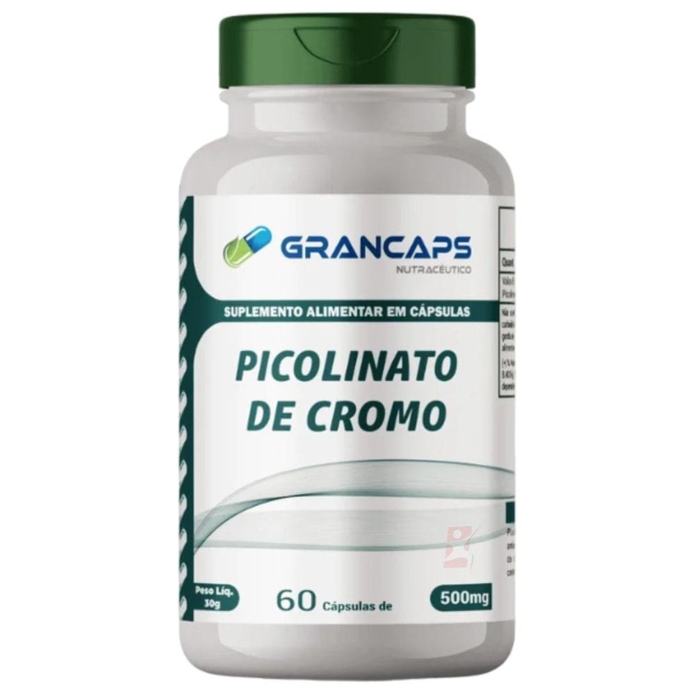 Picolinato Cromo Alta Concentração 250Mcg 90 Cápsulas