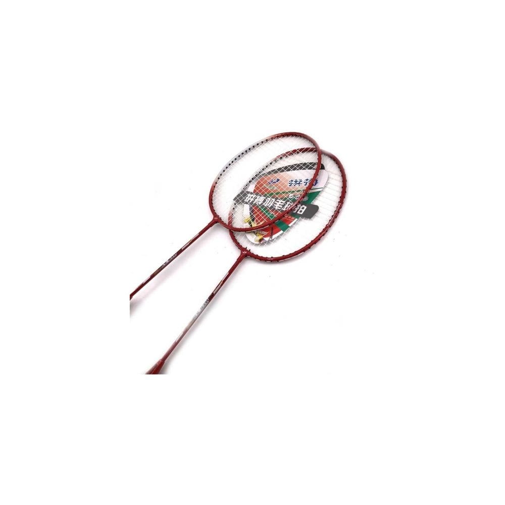 Conjunto de raquetes de badminton e entretenimento/fibra de carbono ao ar livre